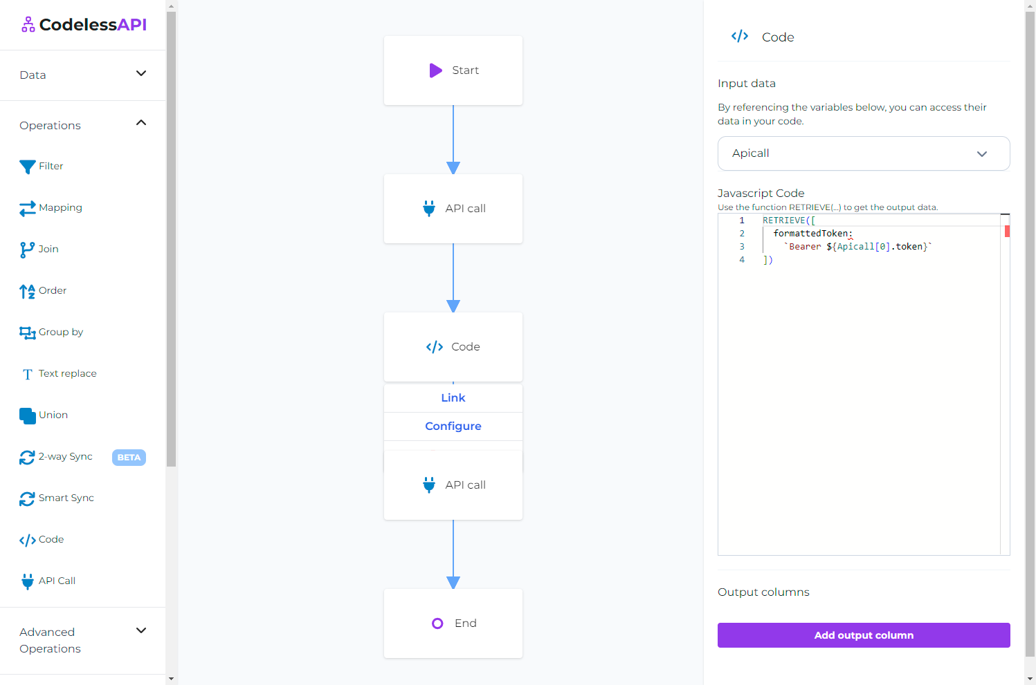 Code Module Configuration