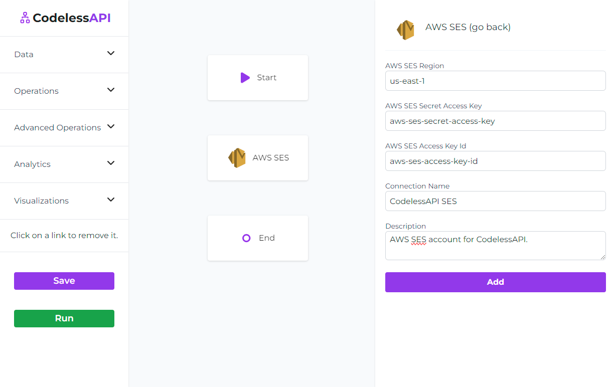 AWS SES Configuration