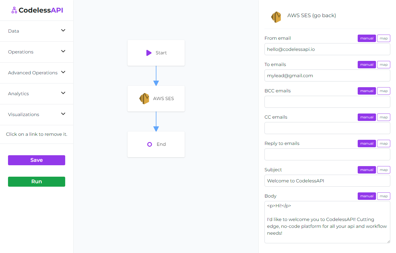 AWS SES Configuration