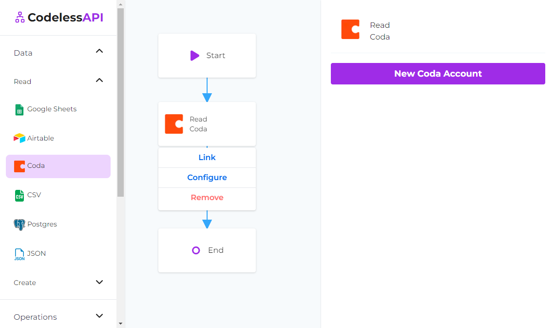 Coda Configuration