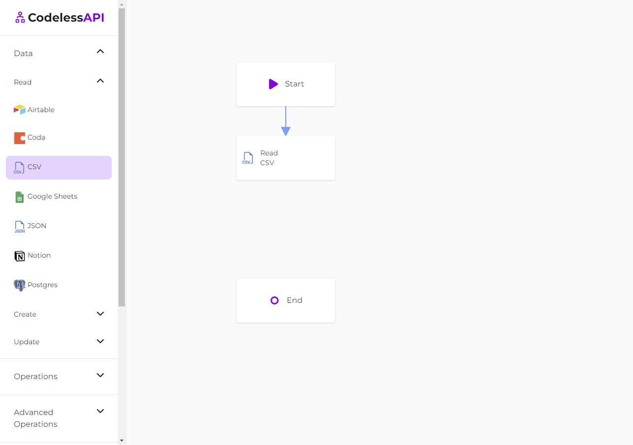 CSV linked