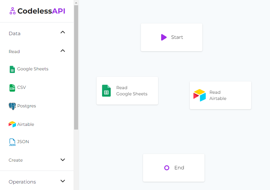 Google Sheets and Airtable on Canvas