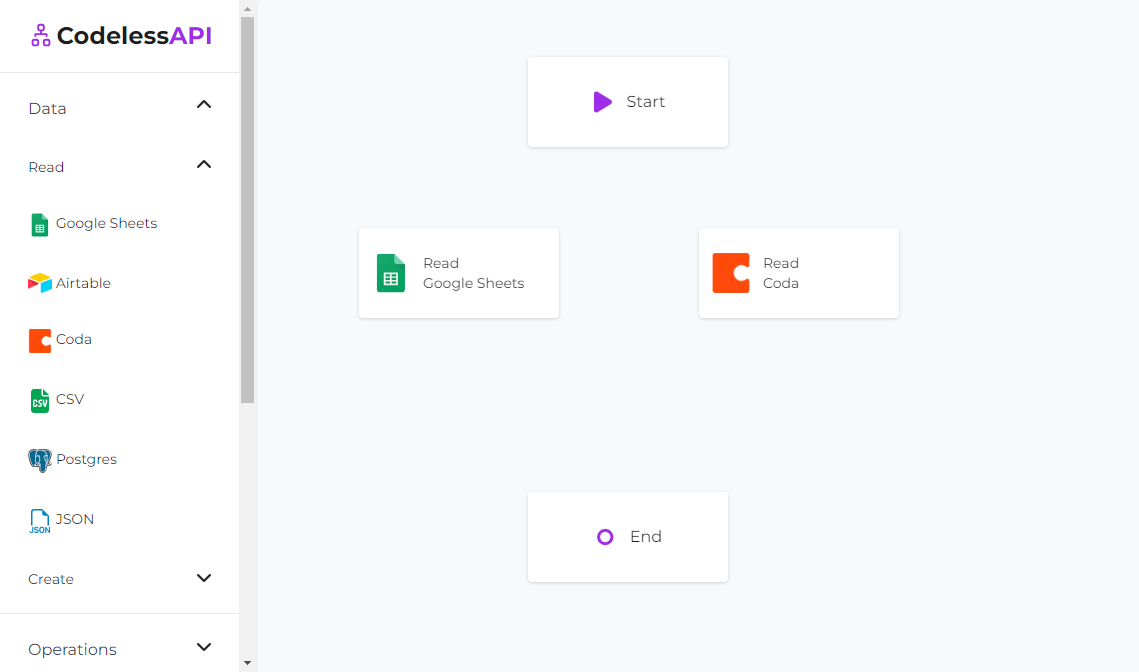 Add Coda module to canvas