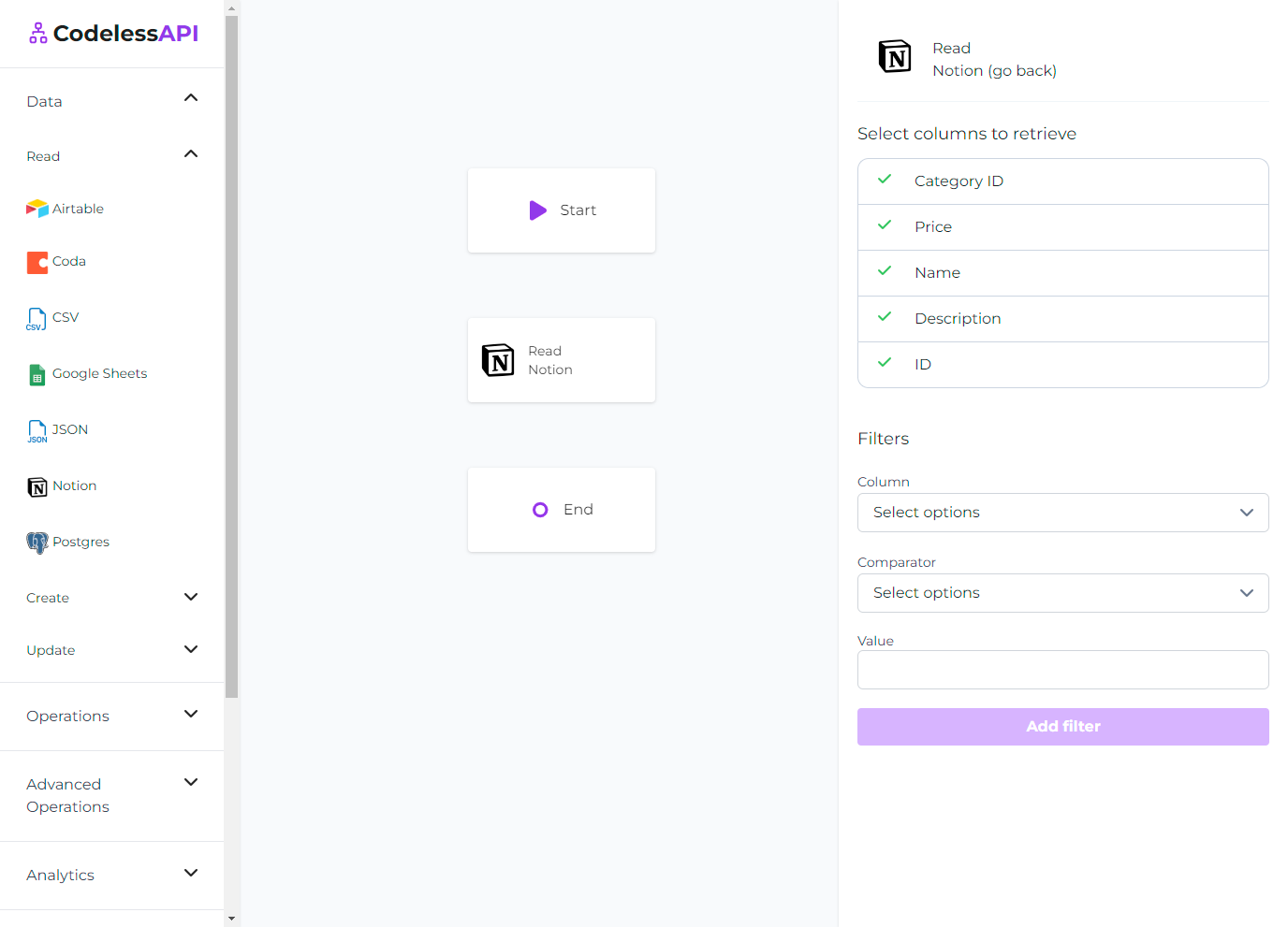 Configure Notion module