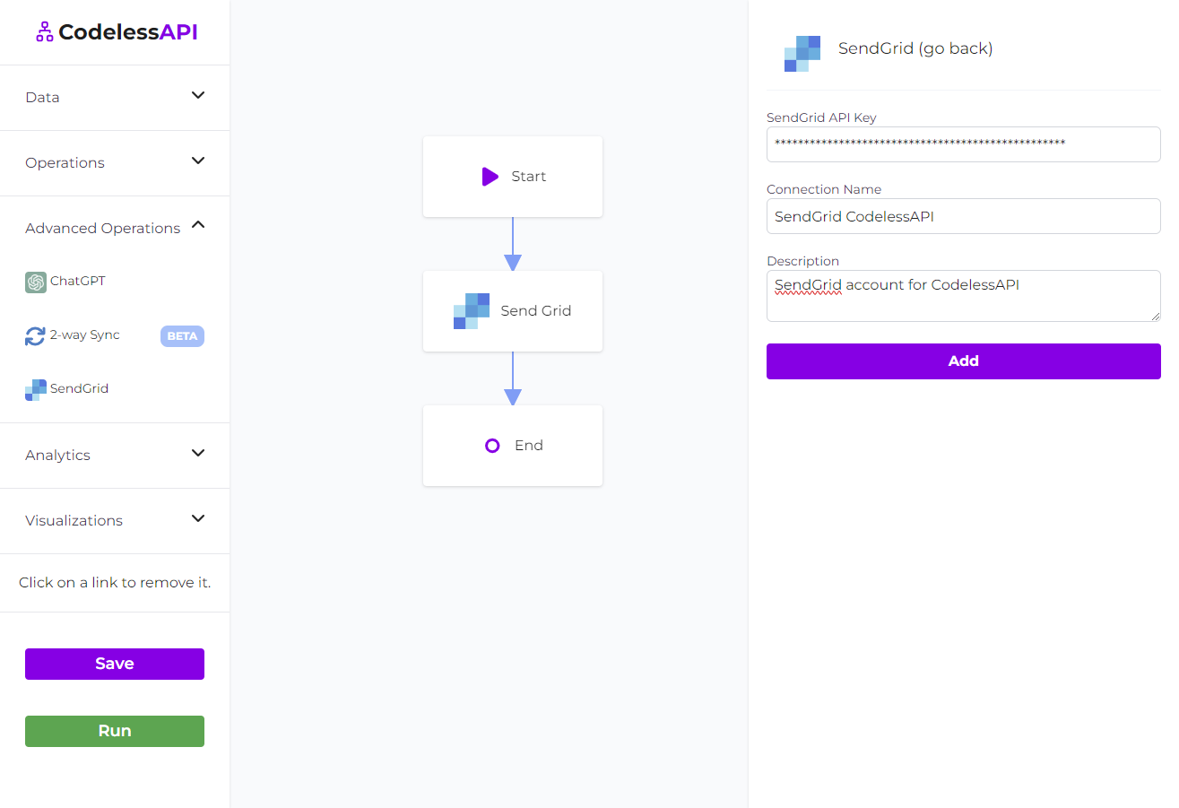 SendGrid Configuration