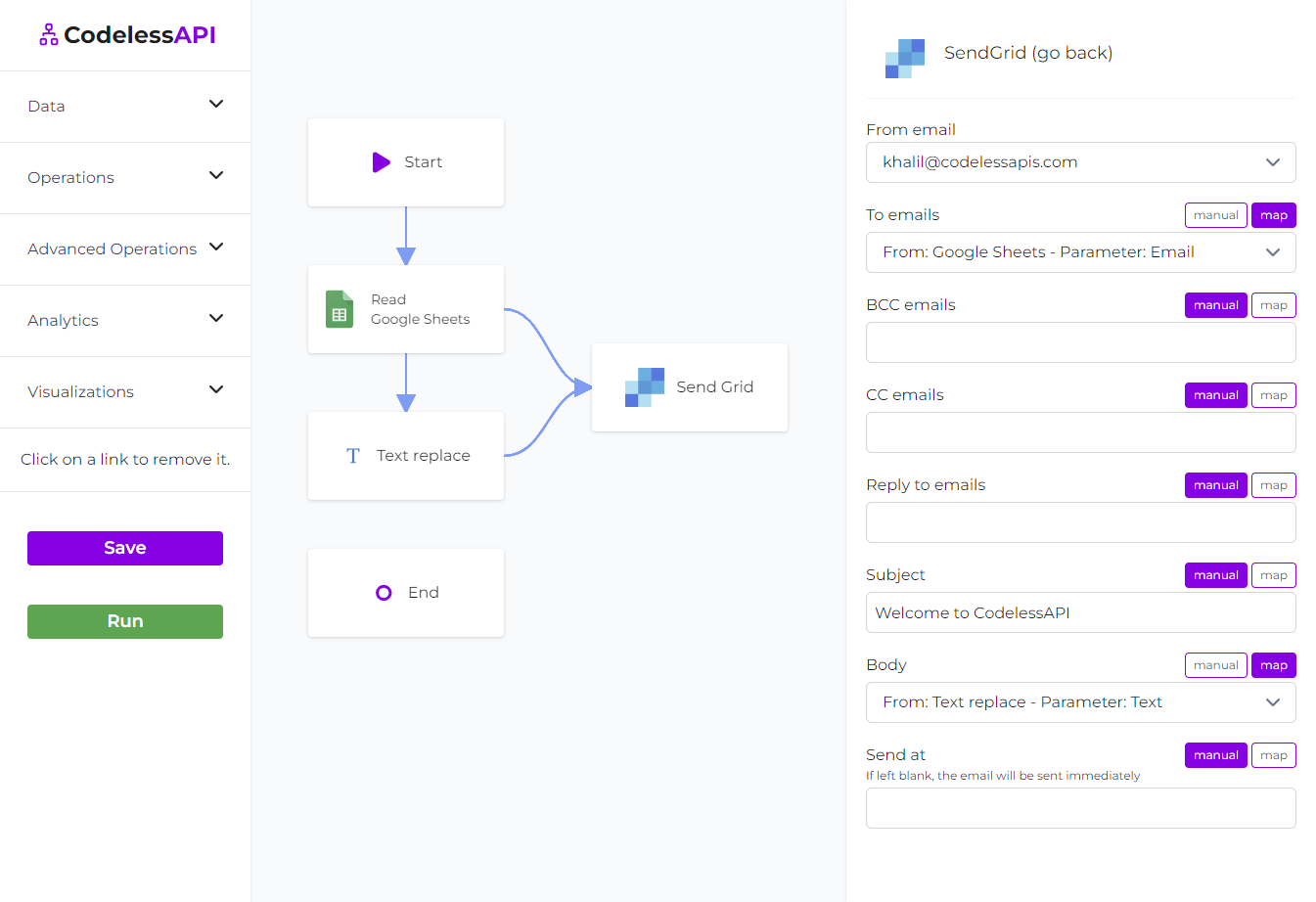 SendGrid Configuration