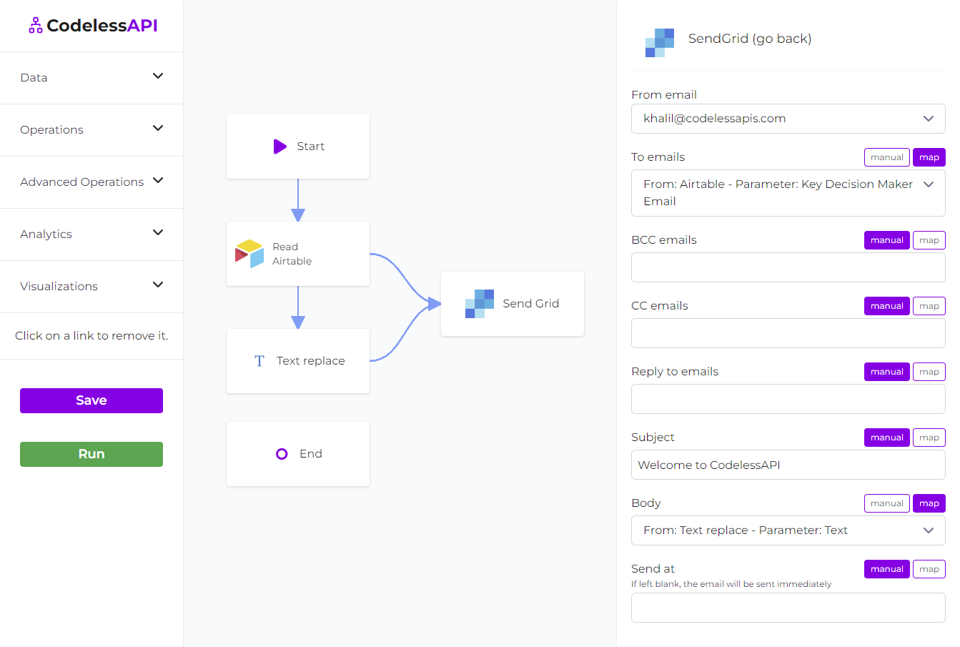 SendGrid Configuration