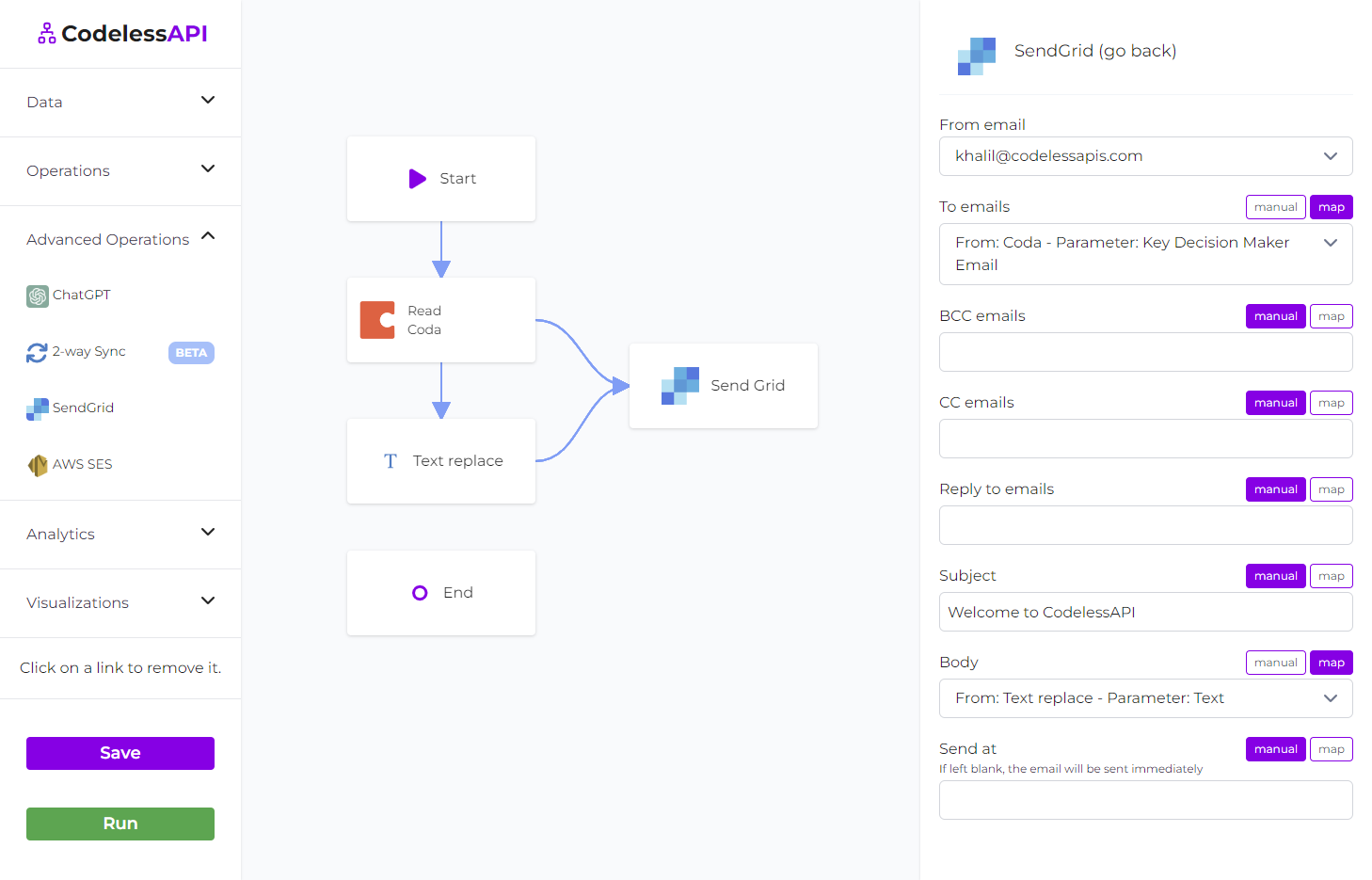 SendGrid Configuration