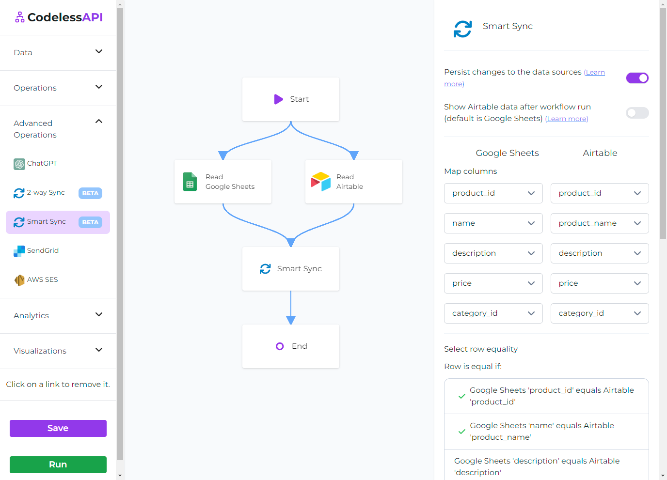 Configure Smart Sync module