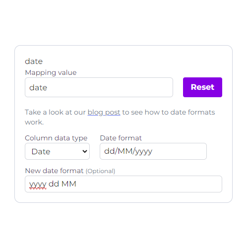 Date Formats